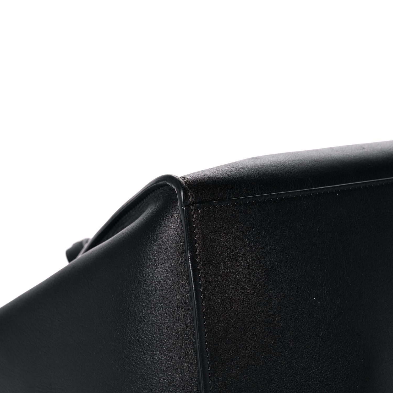 Celine Supple Grained Calfskin Small Long Strap Big Bag Black 8 of 11