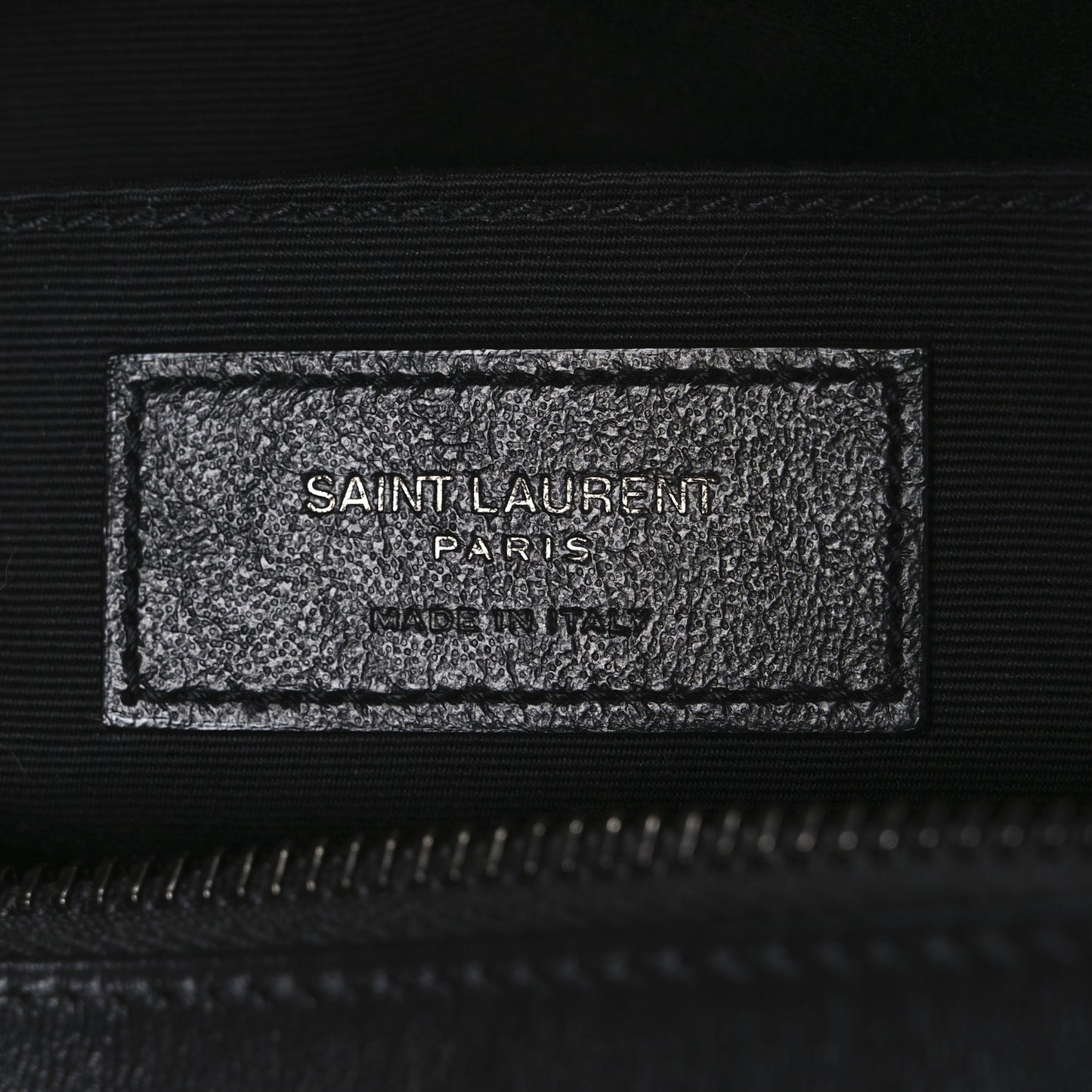 Calfskin Matelasse Monogram Monochrome Lou Camera Bag Black