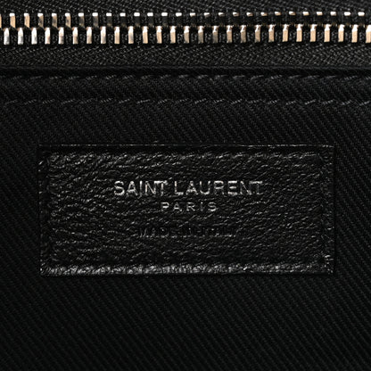 Saint Laurent Vitello Large Rive Gauche Tote Sea Salt 6 of 10