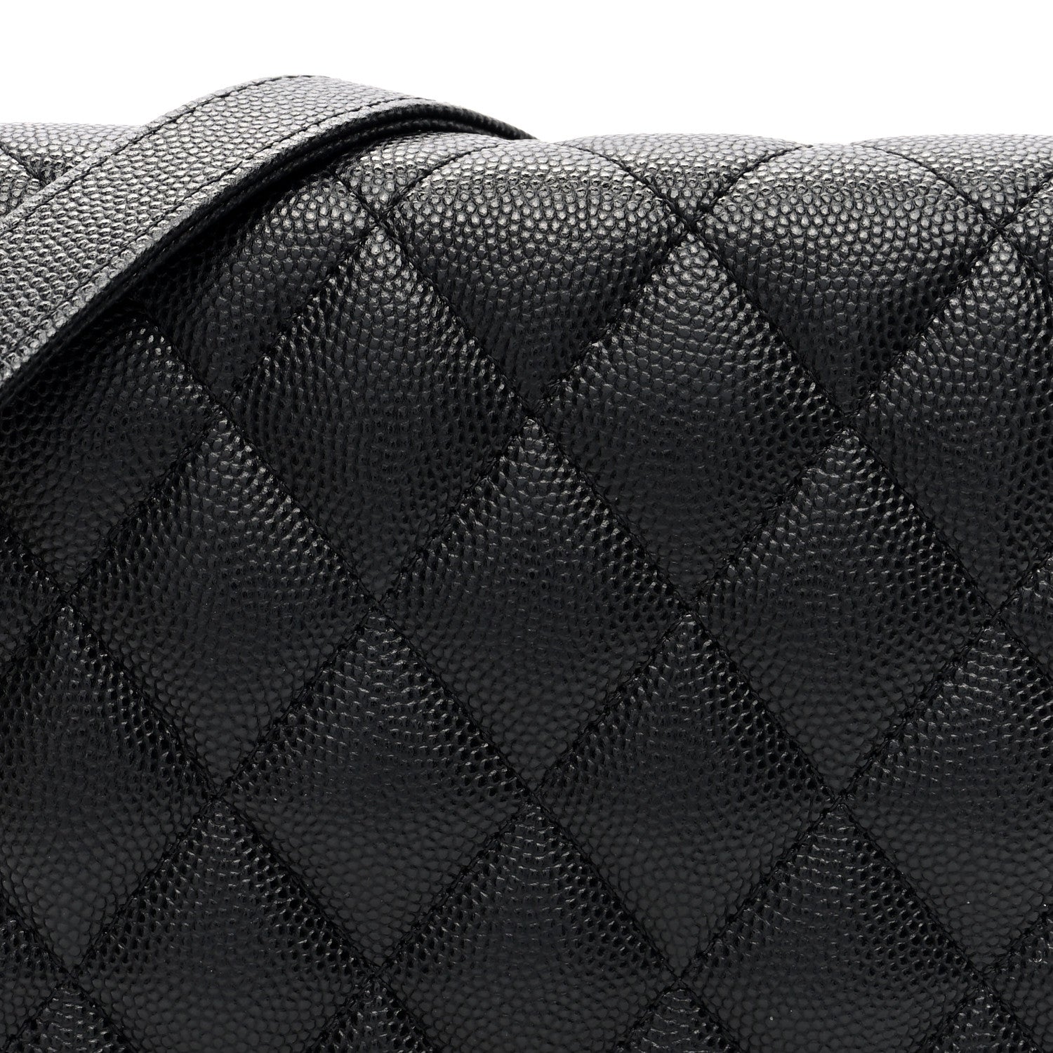 Chanel Caviar Quilted Boy Wallet On Chain WOC Black 8 of 10