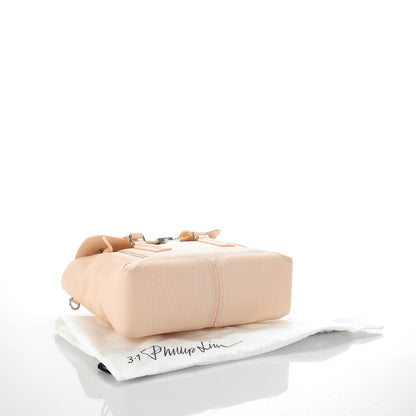 3.1 Phillip Lim 3.1 Textured Calfskin Medium Pashli Satchel White Peach 4 of 7