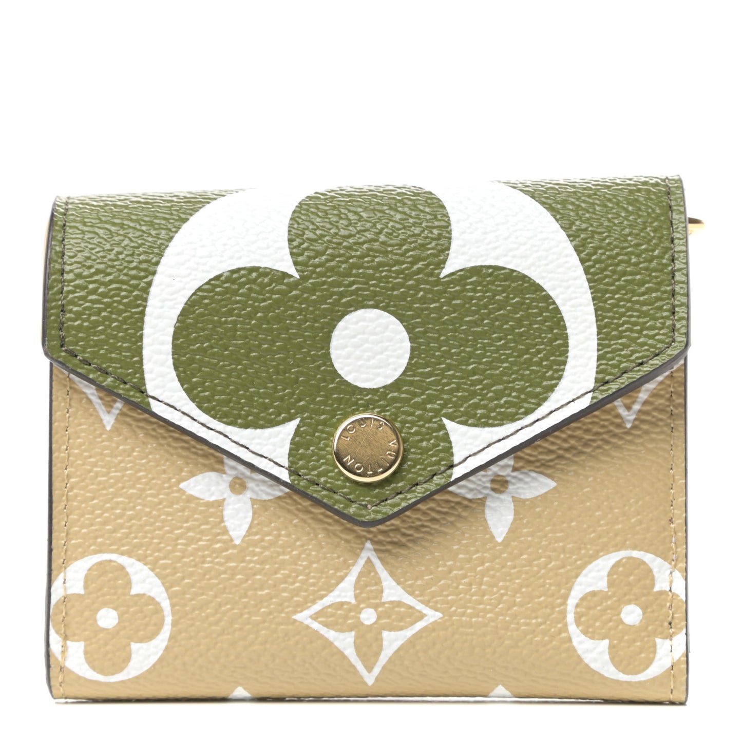 Monogram Giant Zoe Wallet Kaki