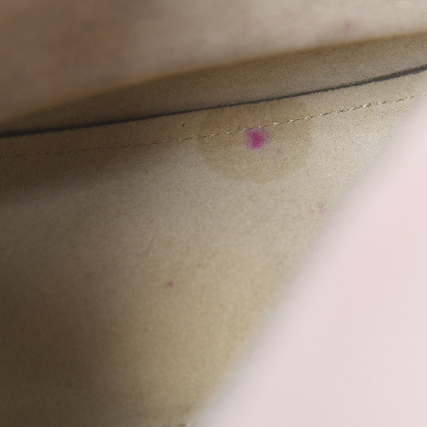 Chloe Grained Lambskin Mini Drew Shoulder Bag Cement Pink 5 of 8