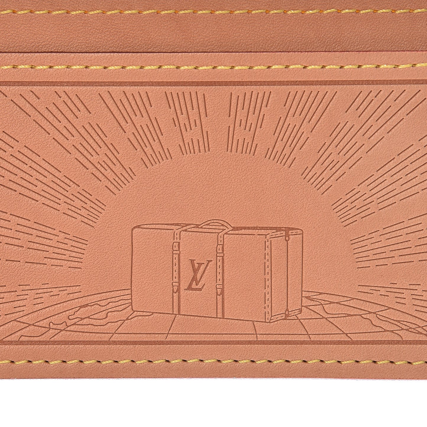 Vachetta Voyages Card Holder