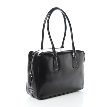 Prada Vitello Box Bauletto Black 3 of 11