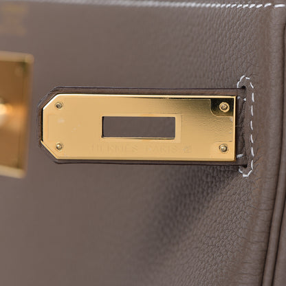 Hermes Togo Kelly Retourne 32 Etoupe 27 of 40