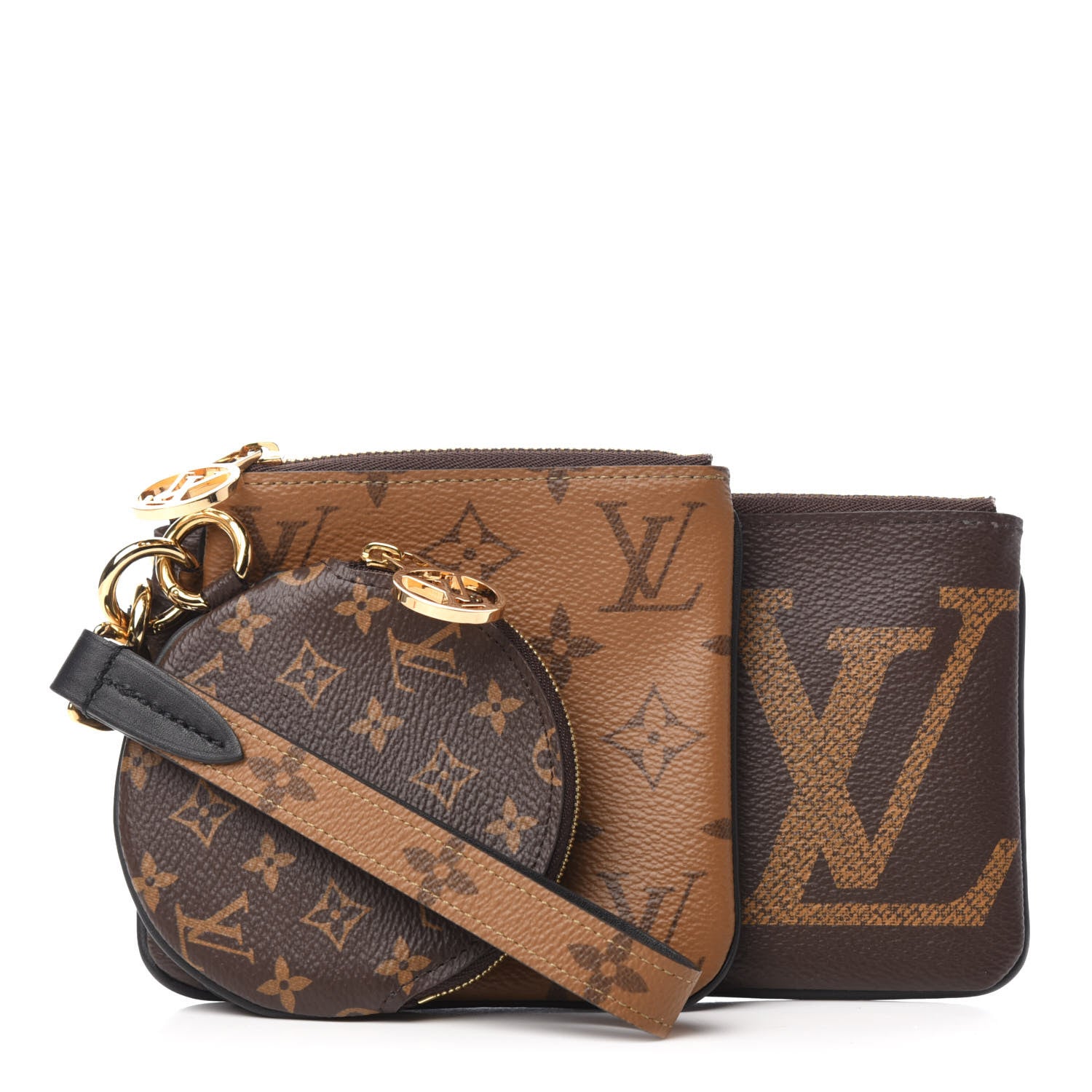 Louis Vuitton Reverse Monogram Giant Trio Pouch 1 of 8