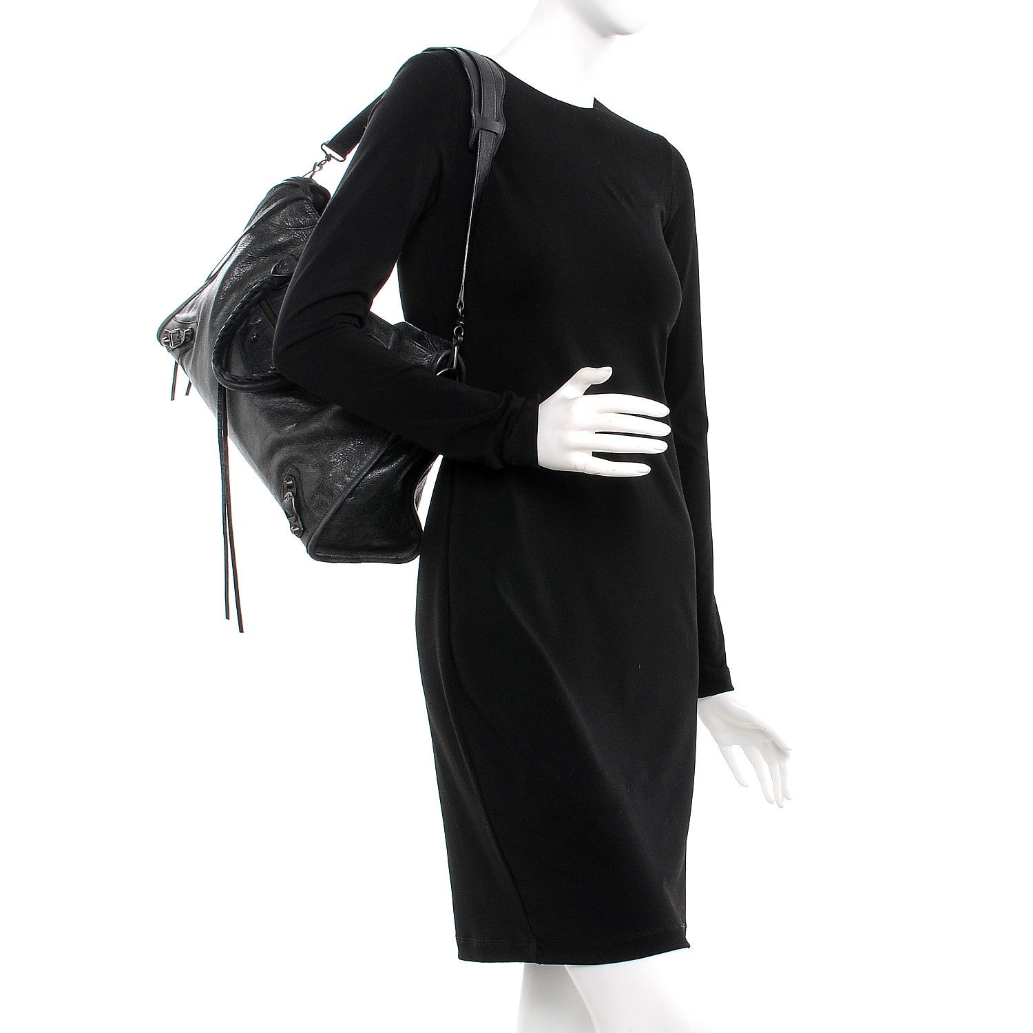 Balenciaga Agneau Classic Hardware City Black 2 of 10