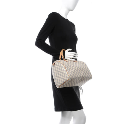 Louis Vuitton Damier Azur Speedy 30 2 of 8