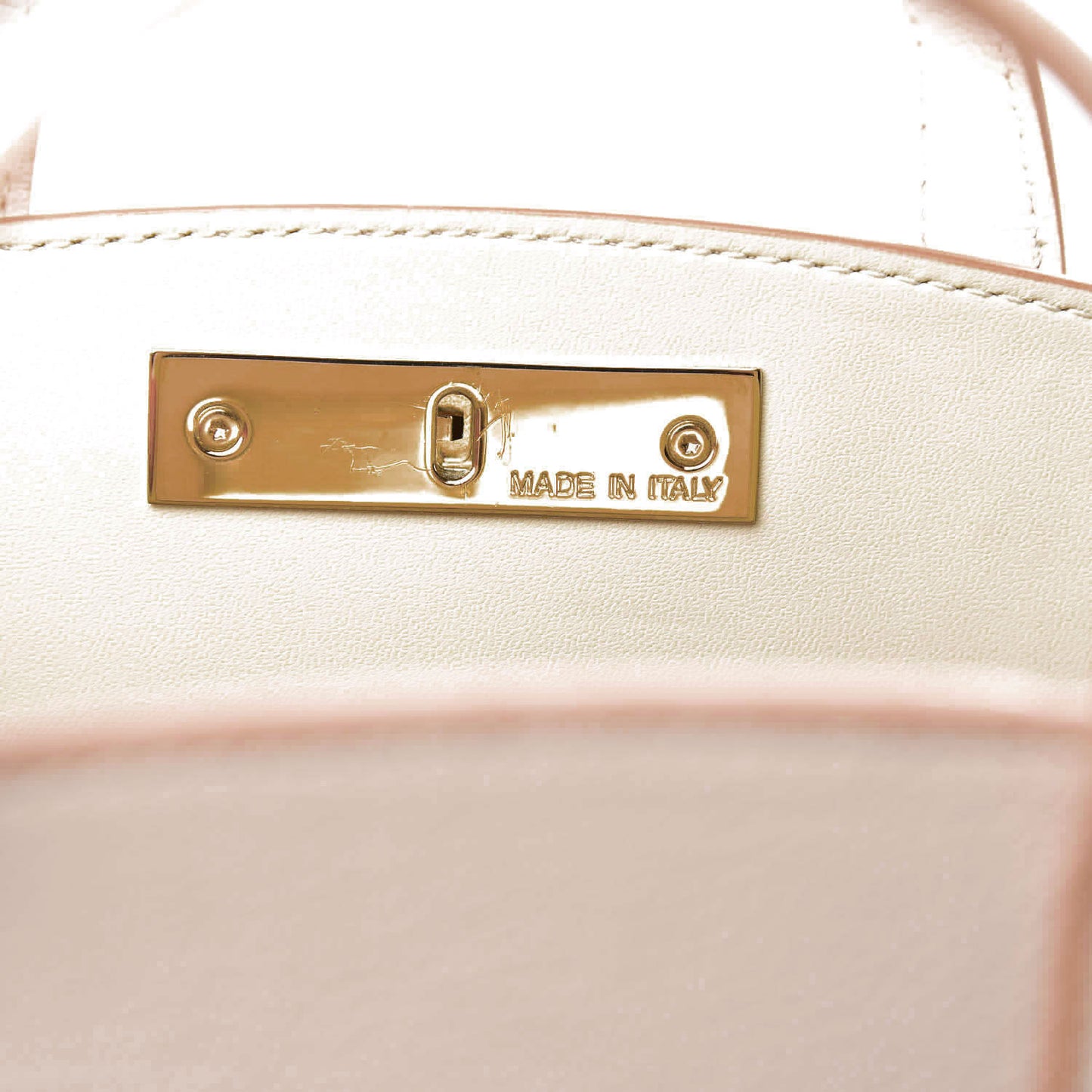 Goatskin Mini Milano Tote Rose Dust