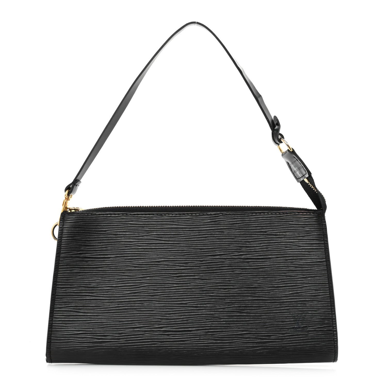 Louis Vuitton Epi Pochette Accessories 24 Black 1 of 13