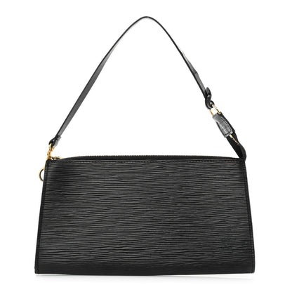 Louis Vuitton Epi Pochette Accessories 24 Black 1 of 13