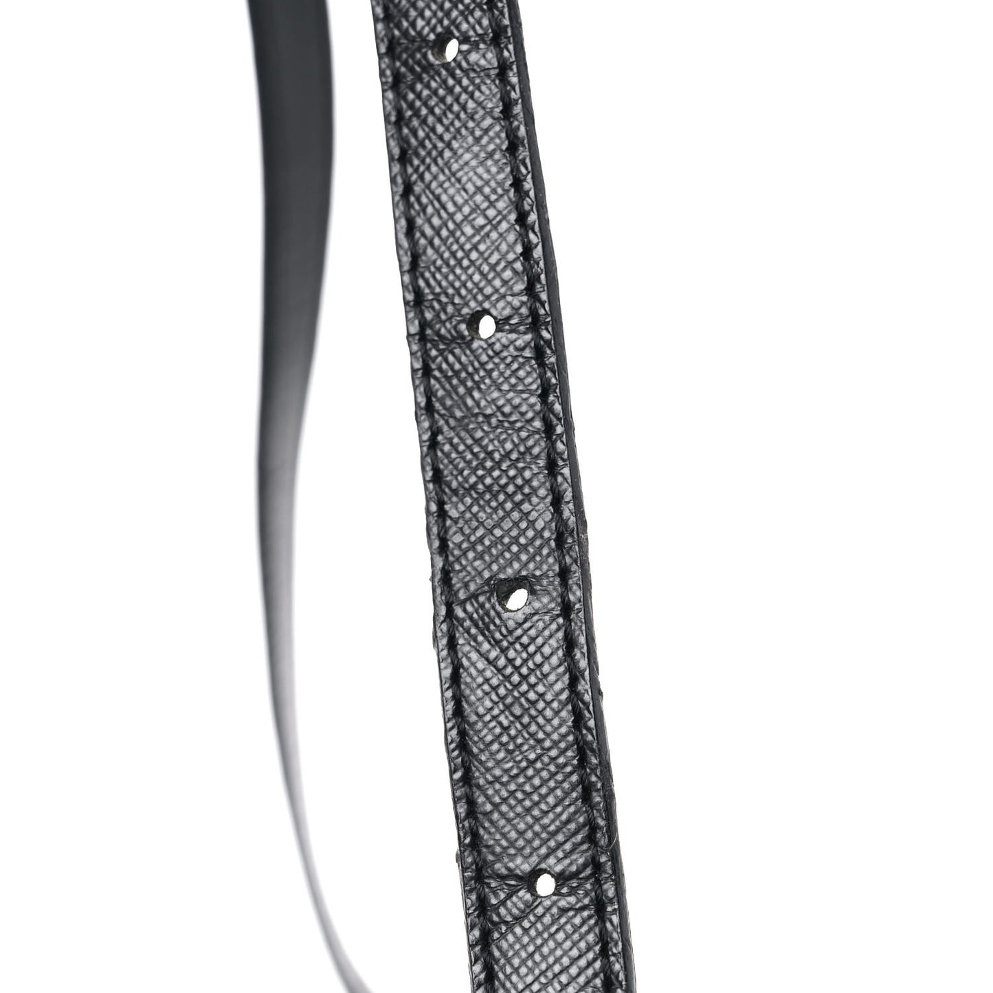 Tessuto Nylon Saffiano Small Crossbody Bag Black
