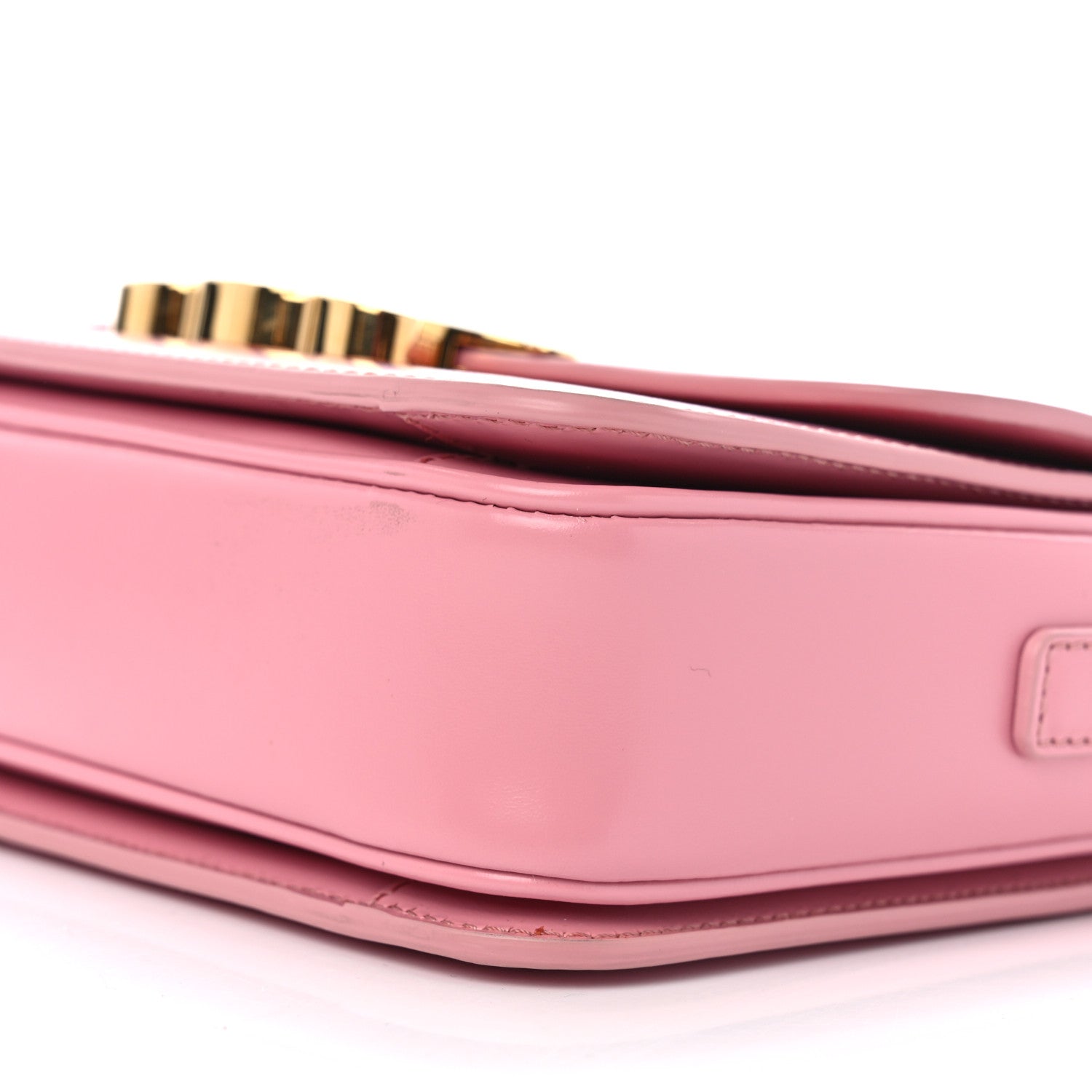 Celine Shiny Calfskin Teen Triomphe Rose 10 of 13