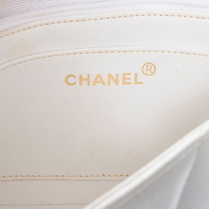 Chanel Lambskin Small Single Flap White 8 of 10