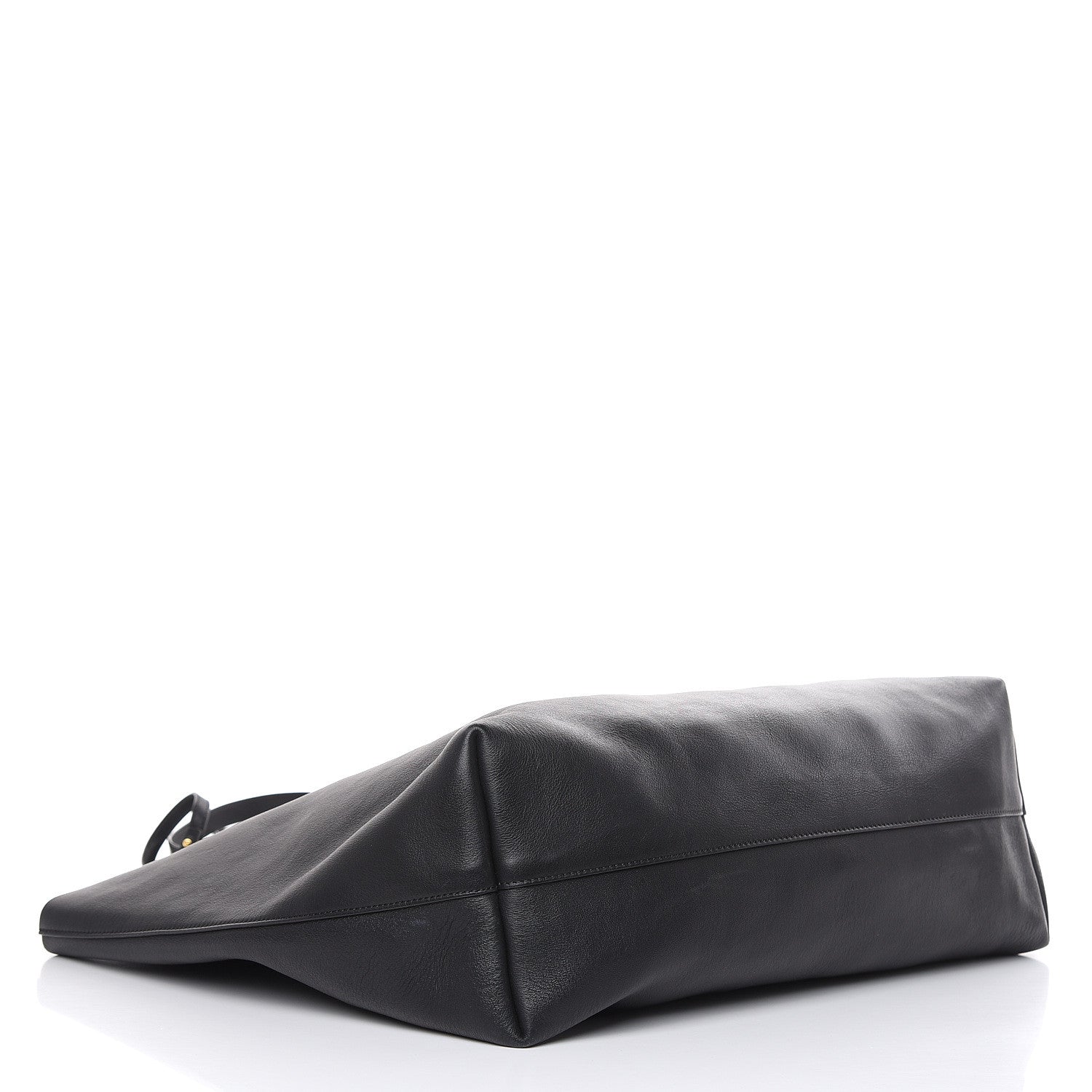 Tom Ford Calfskin Perforated Logo Tote Black 1 of 13