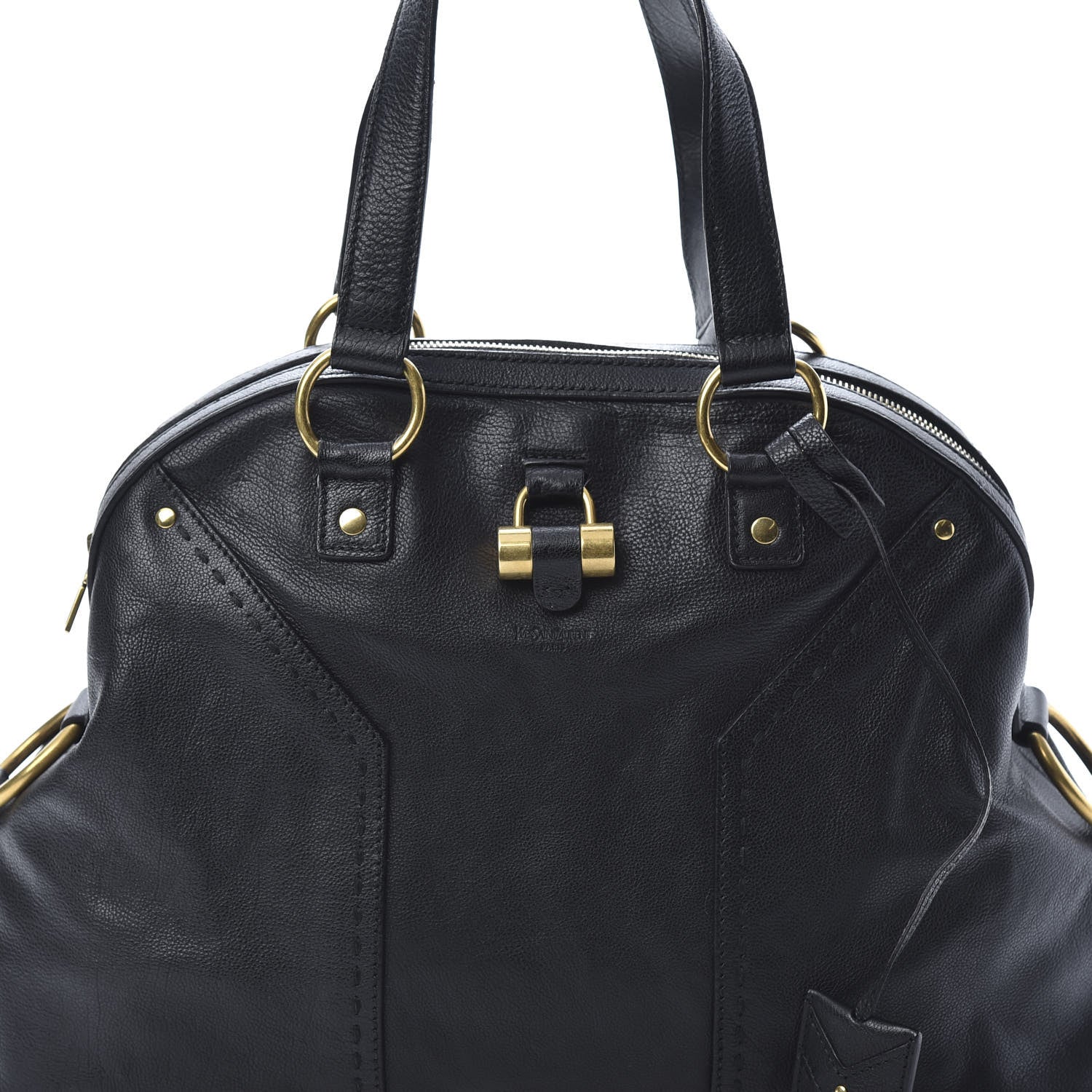 Saint Laurent Calfskin Large Muse Black 8 of 13