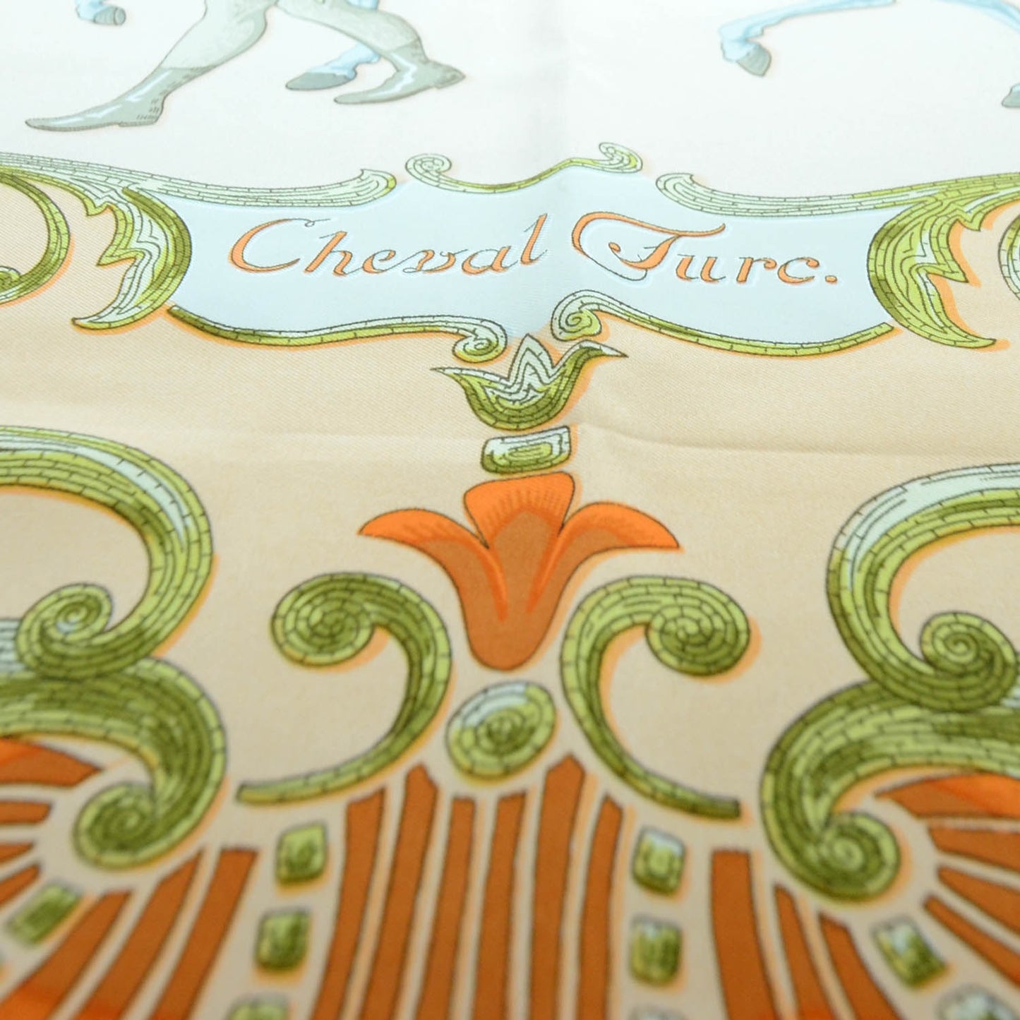 Silk Cheval Turc Scarf 90