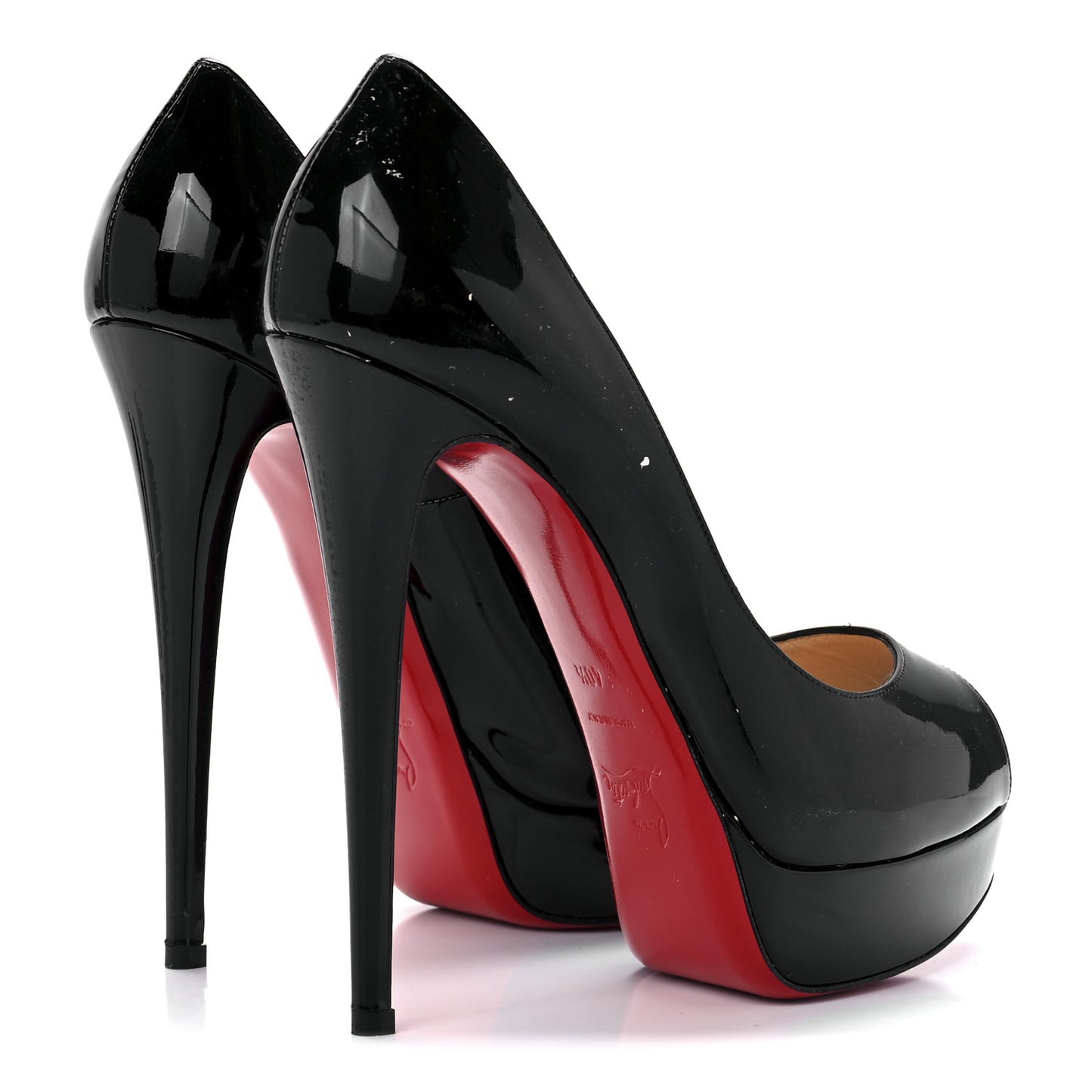 Patent Lady Peep 150 Pumps 40.5 Black