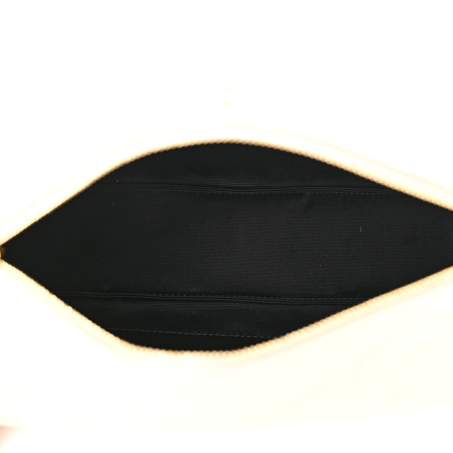 Lambskin Monogram Small Sade Tube Bag Blanc Vintage