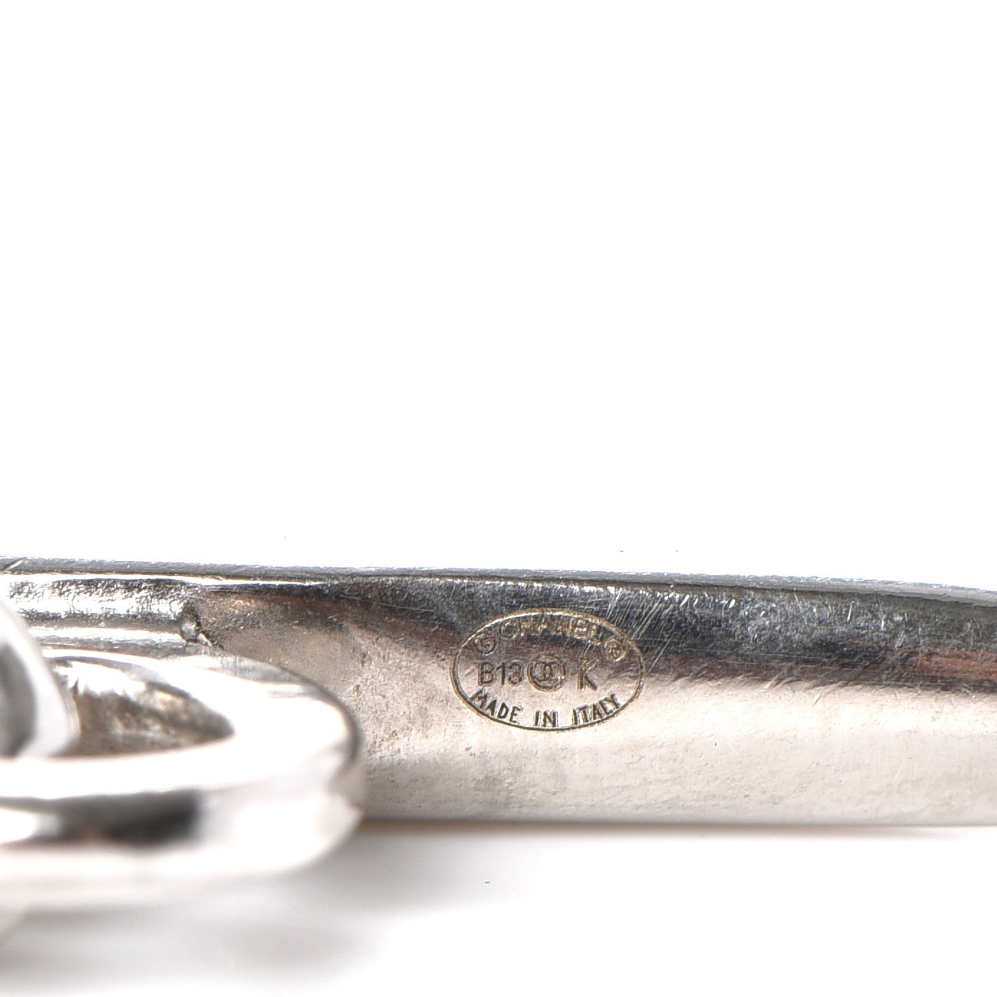 Chain Link CC Bracelet Silver