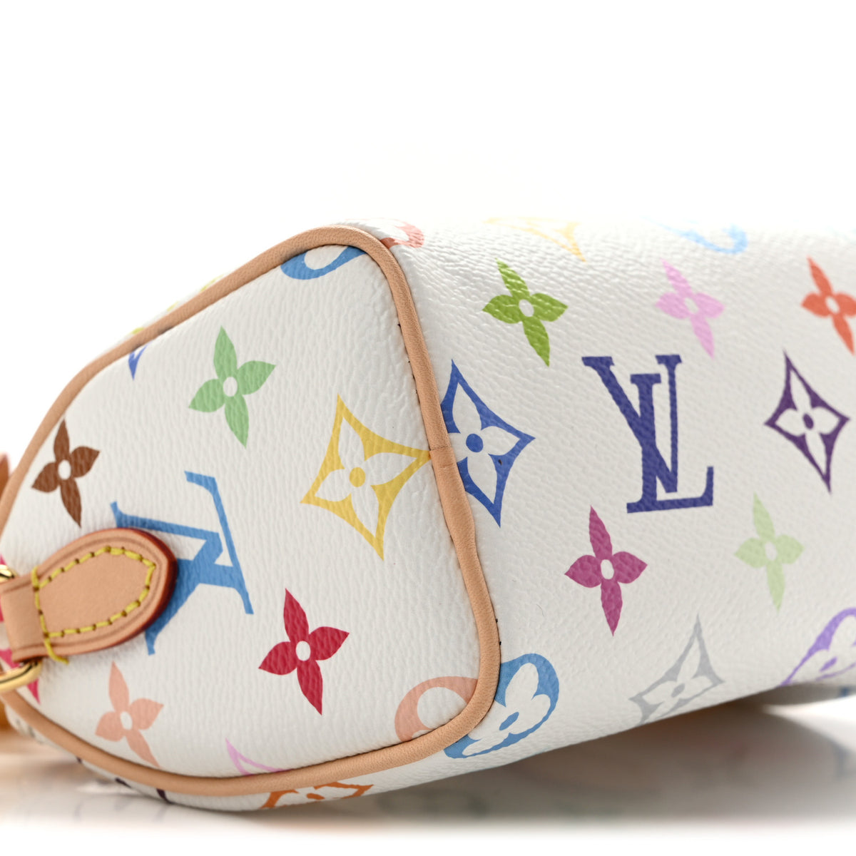 Louis Vuitton LV X TM Monogram Multicolor Nano Speedy White 8 of 10