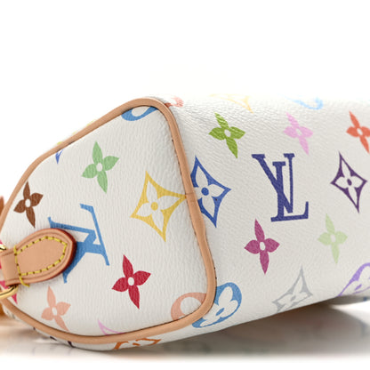 Louis Vuitton LV X TM Monogram Multicolor Nano Speedy White 8 of 10