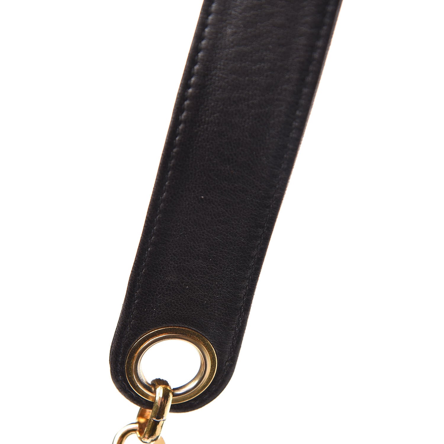 Chanel Lambskin CC Drawstring Shoulder Bag Black 20 of 21