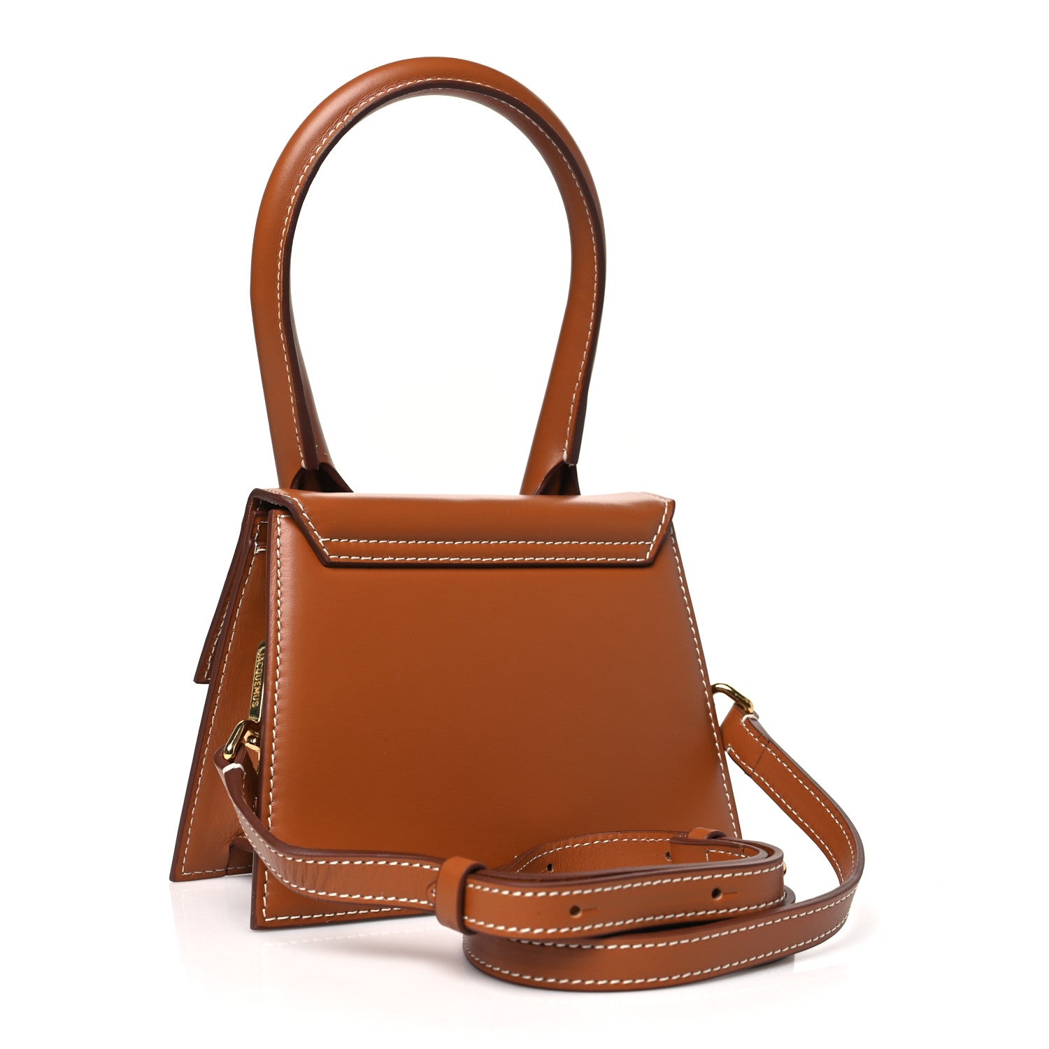 Jacquemus Smooth Calfskin Le Chiquito Moyen Light Brown 3 of 9
