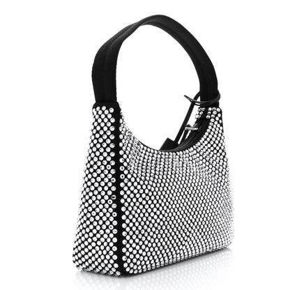 Prada Satin Crystal Mini Re-Edition 2000 Bag Cristal 2 of 9