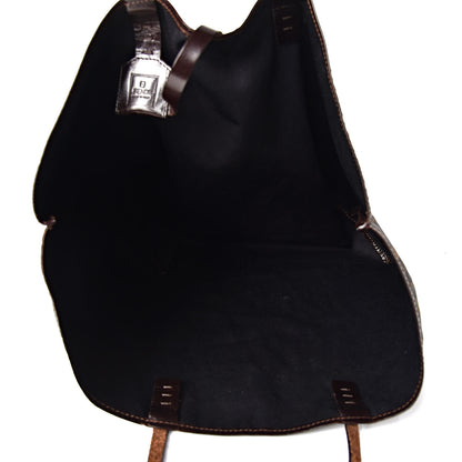 Fendi Zucca Medium Roll Tote Tobacco 6 of 12