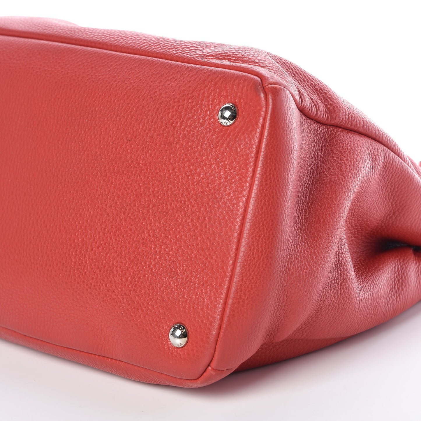 Vitello Daino Tote Rosso