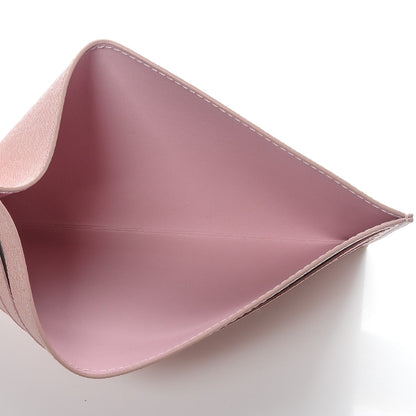 Louis Vuitton Calfskin Felicie Card Holder Insert Rose Ballerine 5 of 6