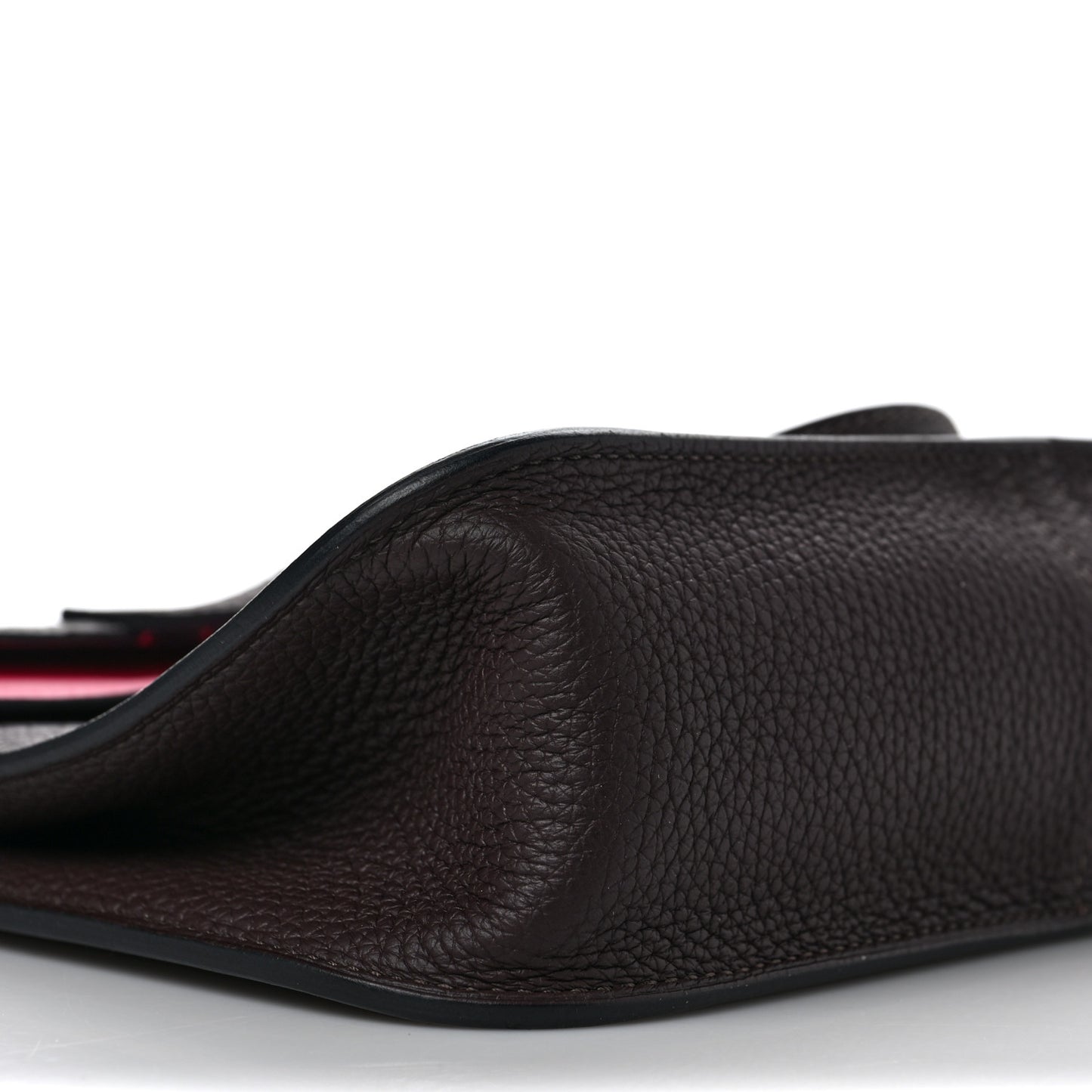 Taurillon Clemence Verso Halzan 25 Rouge Sellier Framboise
