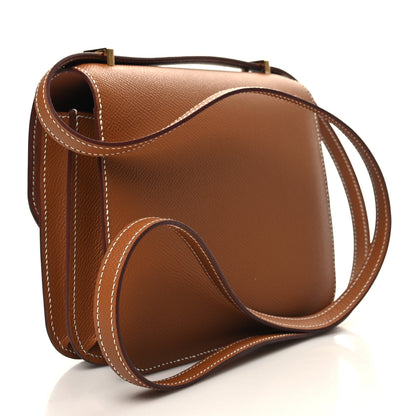 Hermes Epsom Constance 18 Gold 3 of 12