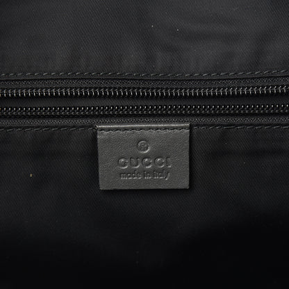 Gucci Imprime Monogram Medium Zippered Shopping Tote Pewter 5 of 11