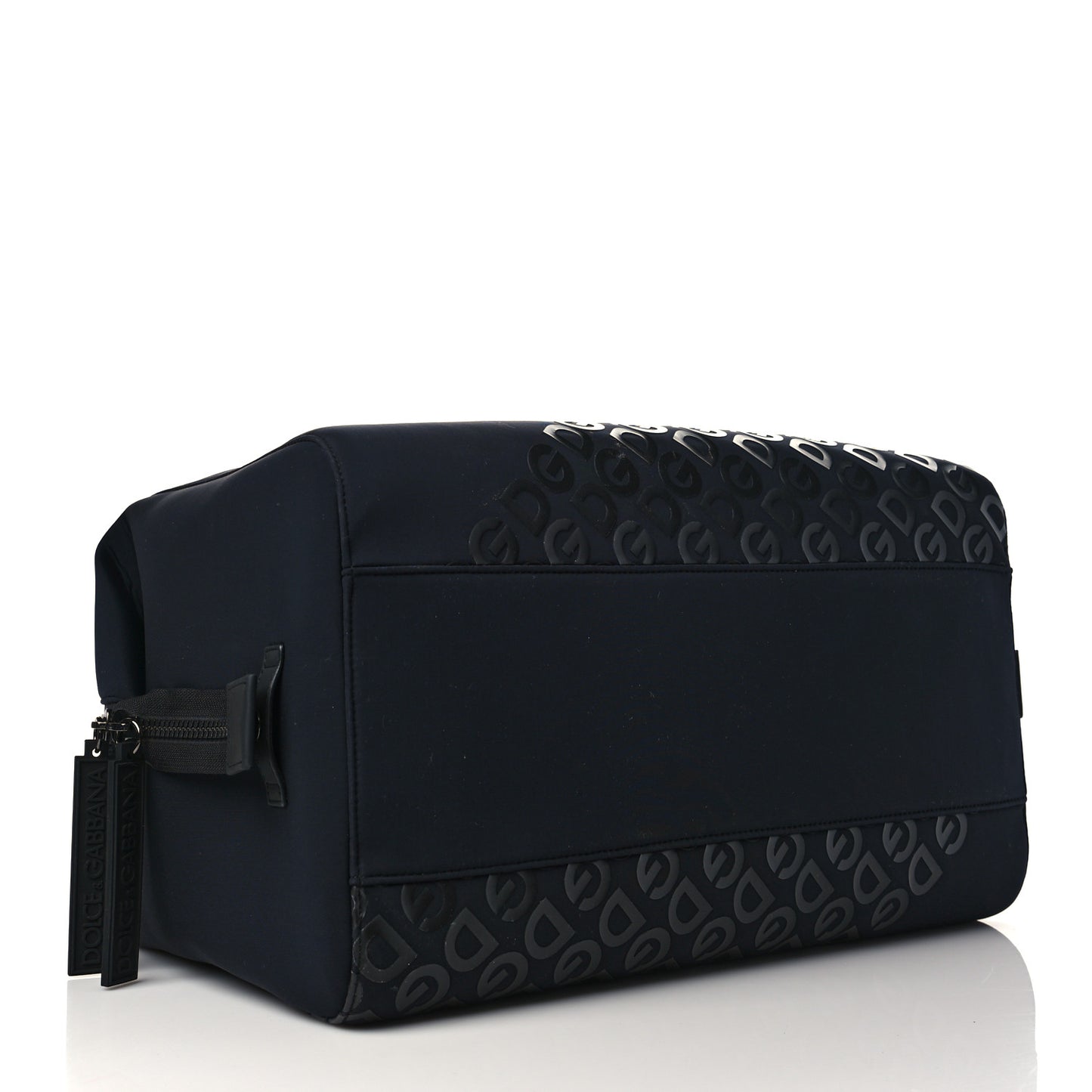 Neoprene Mania Logo Print Duffle Bag Black