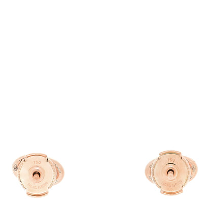 Hermes 18K Rose Gold TPM Farandole Stud Earrings 3 of 6