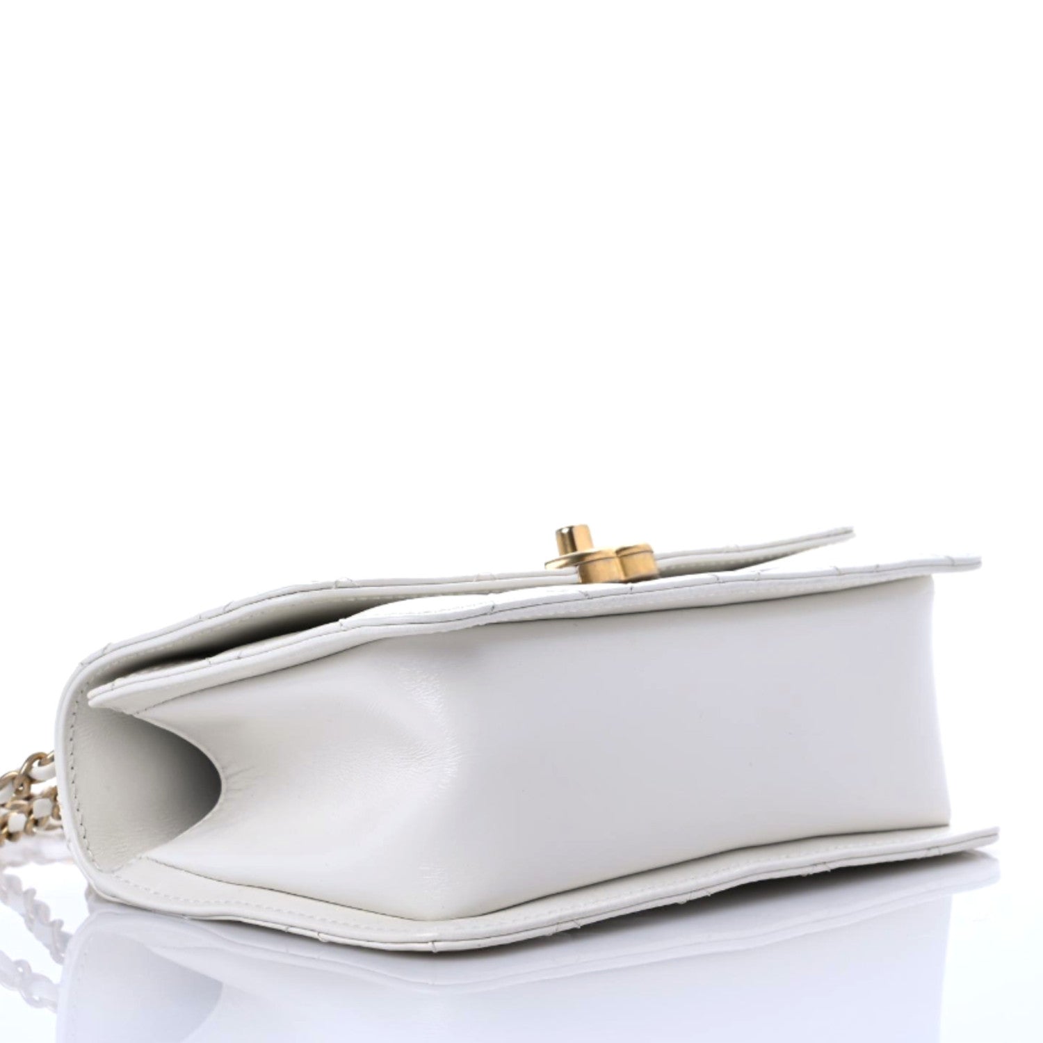 Chanel Calfskin Quilted Mini Perfect Fit Flap White 4 of 12