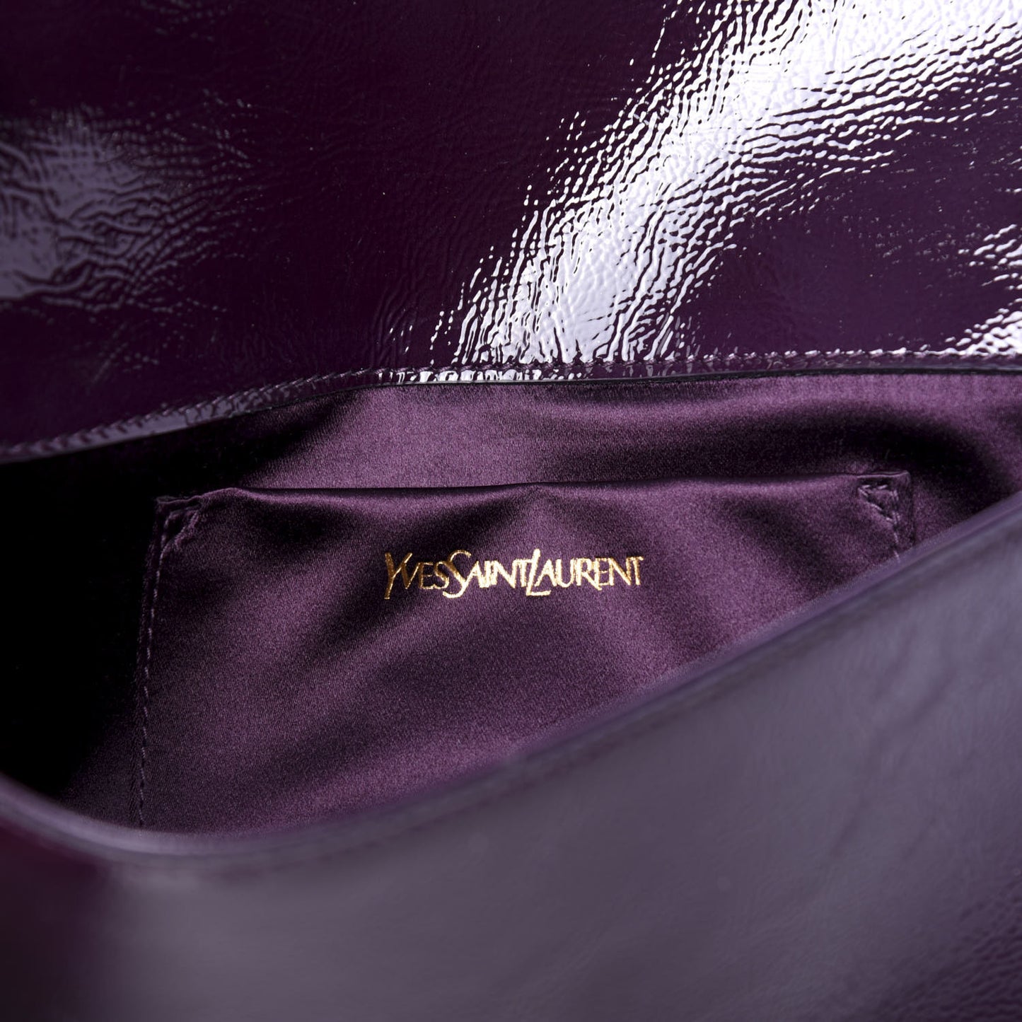 Calfskin Small Belle De Jour Clutch Purple