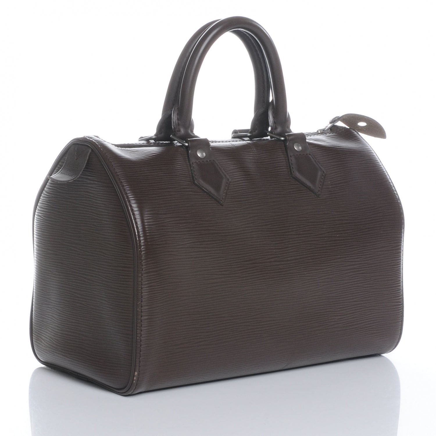 Louis Vuitton Epi Speedy 25 Moka 3 of 7
