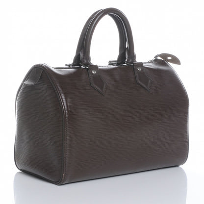 Louis Vuitton Epi Speedy 25 Moka 3 of 7
