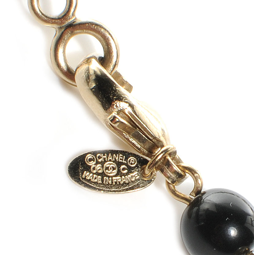 Chanel Pearl CC Beaded Long Necklace 5 of 6