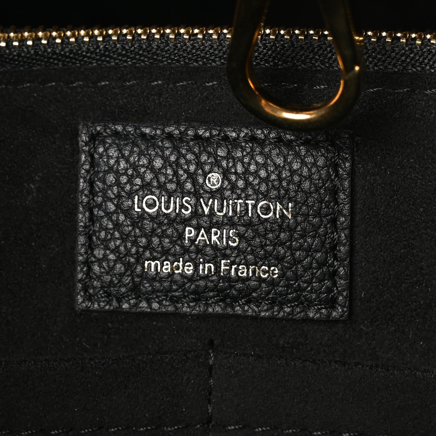Calfskin Monogram Kimono Tote MM Rouge Navy