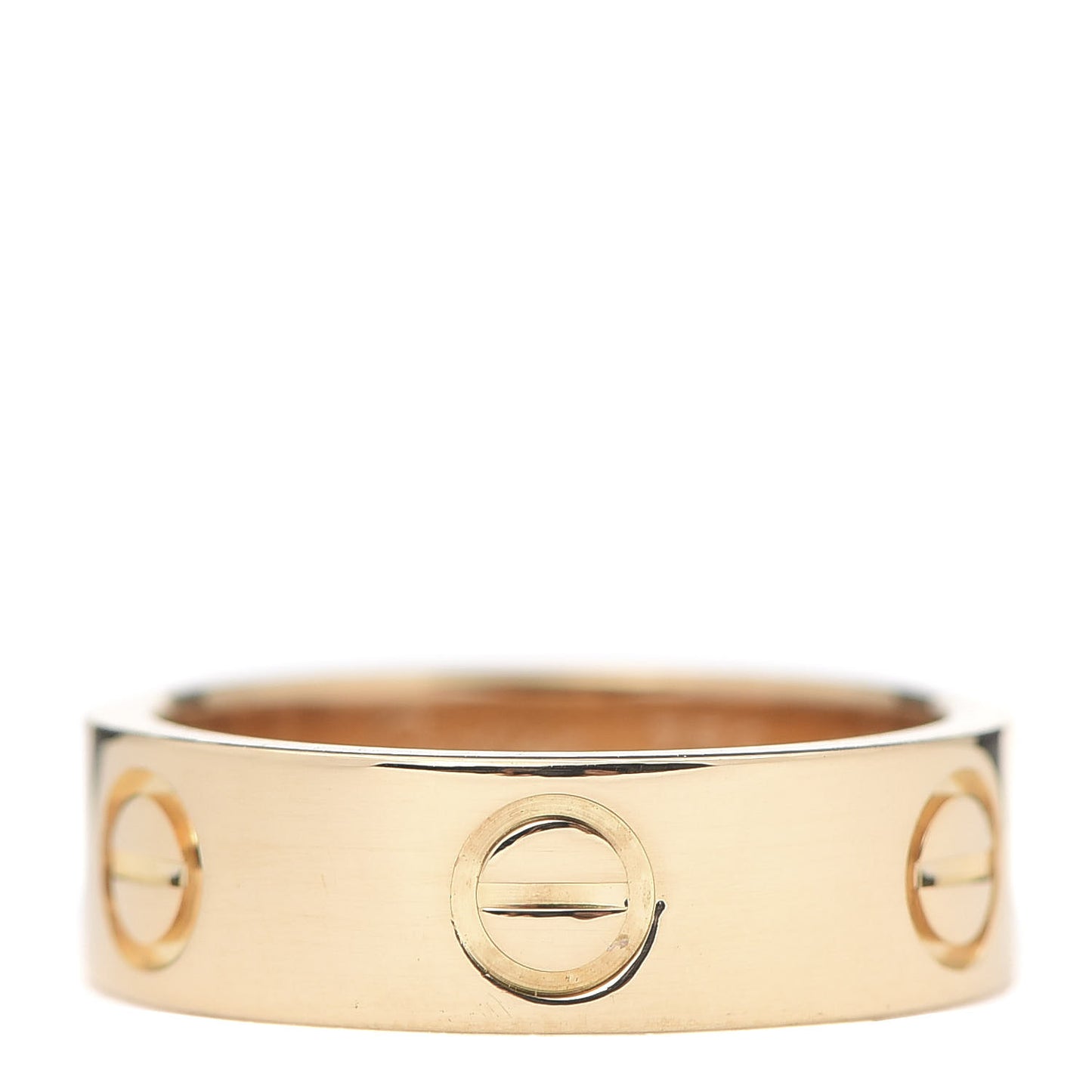18K Yellow Gold 5.5mm LOVE Ring 49 4.75