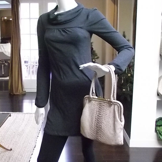 Bottega Veneta Portaeffetti Python Frame Poudre 2 of 11