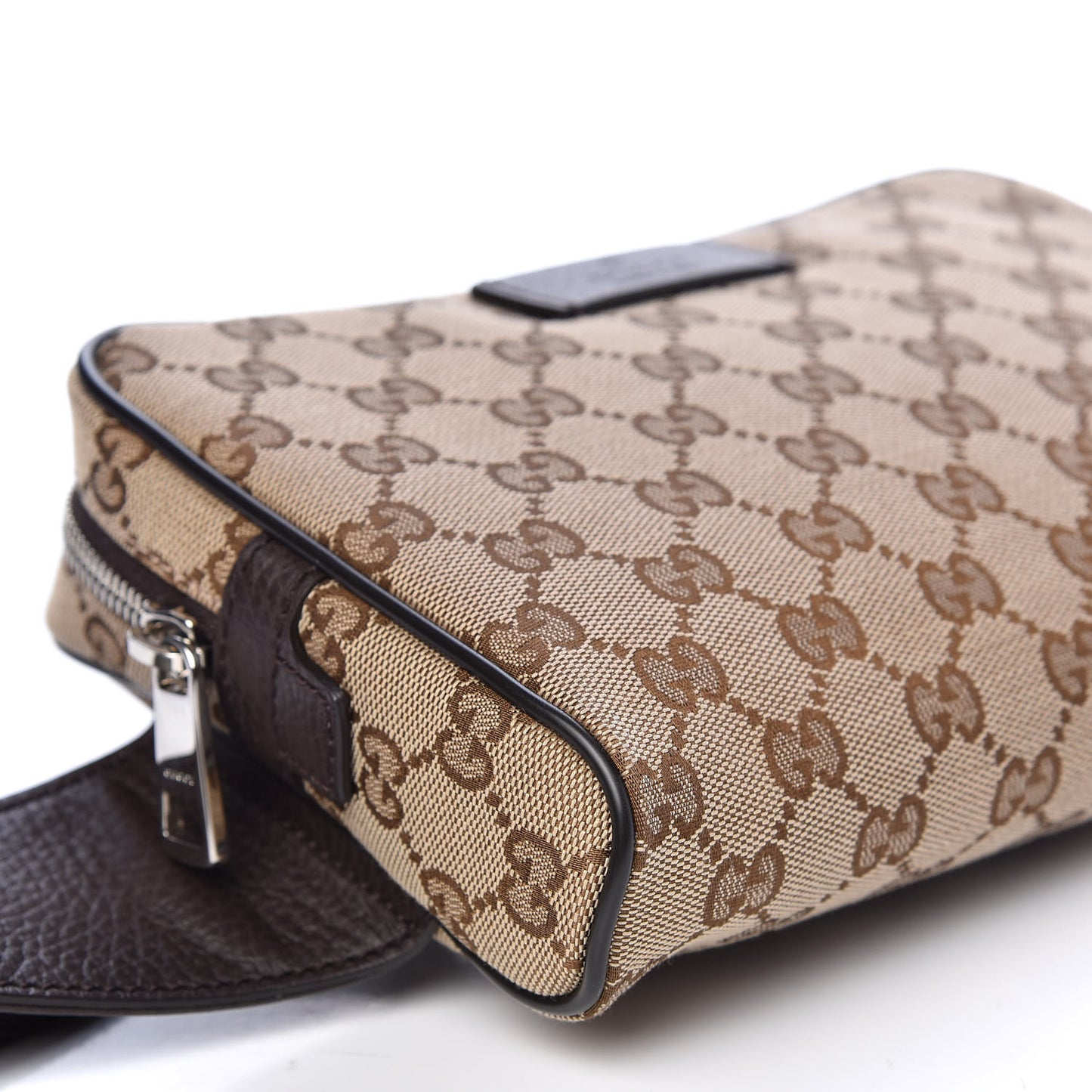 Monogram Belt Bag Dark Brown