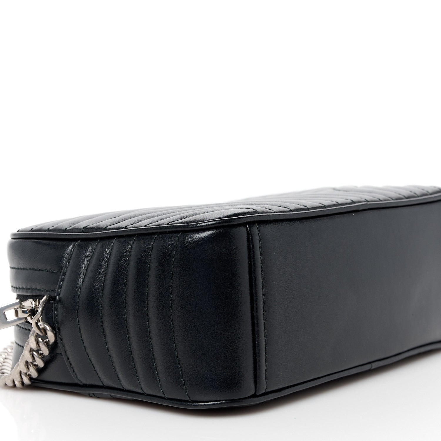 Prada Soft Calfskin Diagramme Camera Bag Black 9 of 11