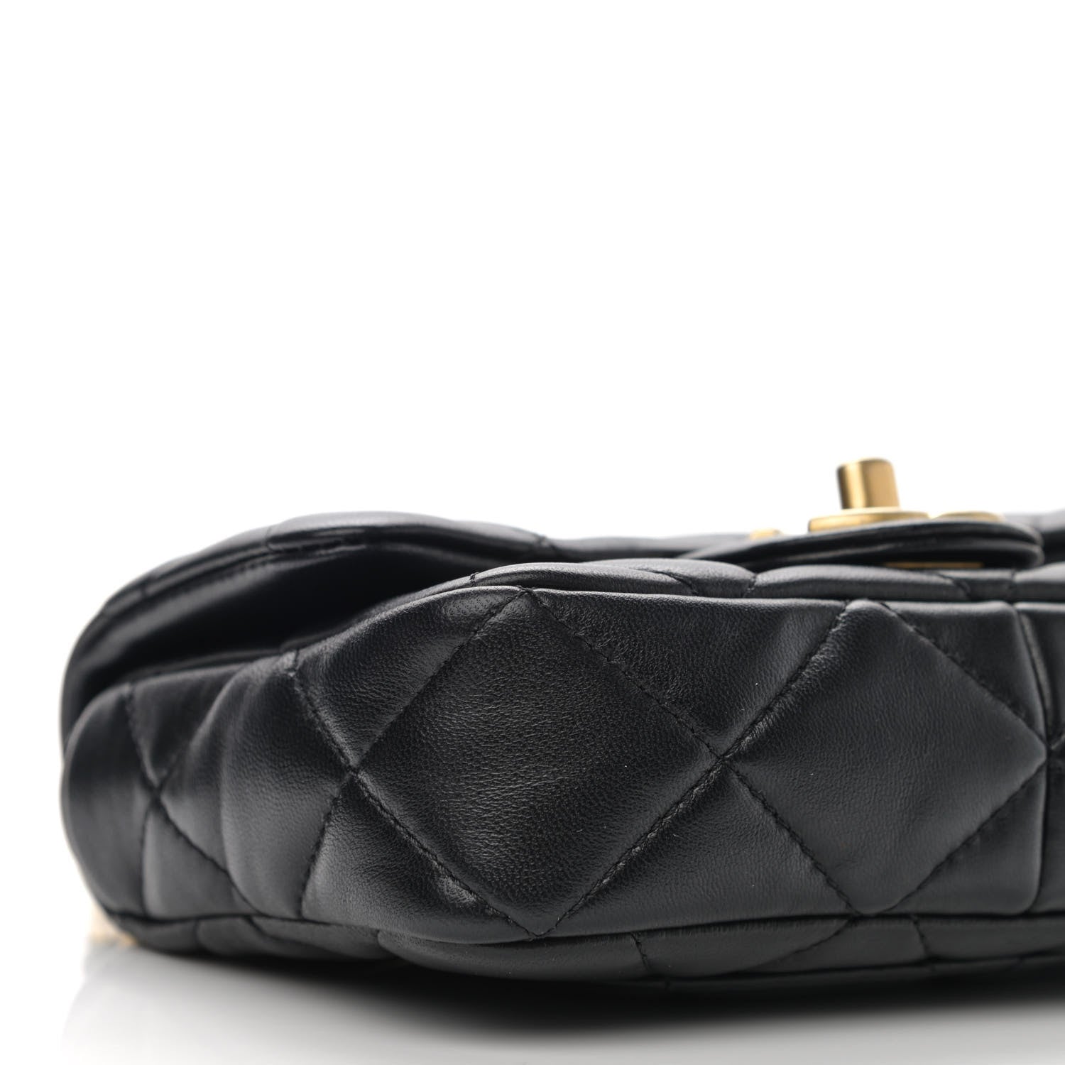 Chanel Lambskin Quilted Mini Funky Town Flap Black 9 of 11