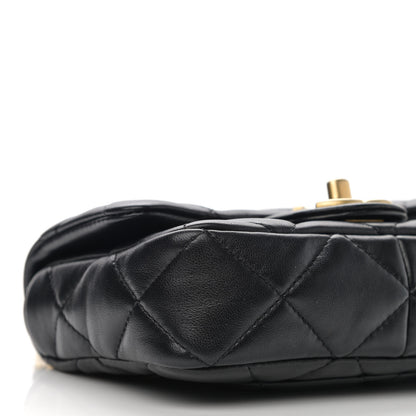Chanel Lambskin Quilted Mini Funky Town Flap Black 9 of 11